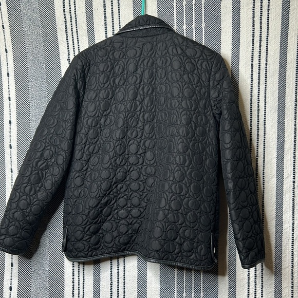 Vintage Coach Quilted CC Logo Jacket - Picture 7 of 7